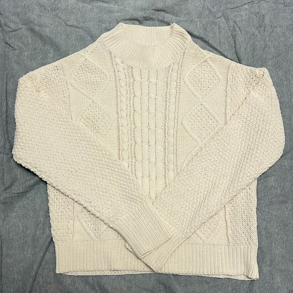 Poof Apparel Knit Sweater Size M